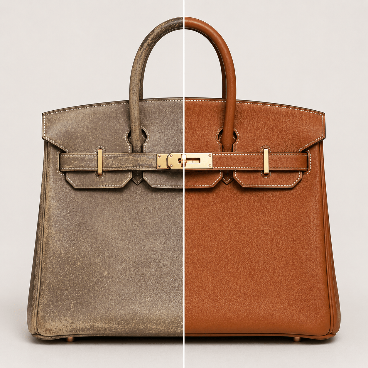 การฟื้นฟูสี Hermès Birkin